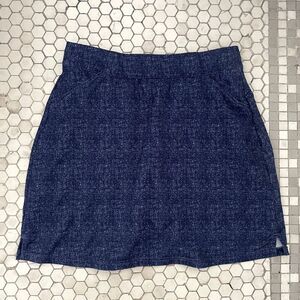 Peter Millar Skort Skirt Womens Medium Blue Navy Golf Stretch Outdoors Casual